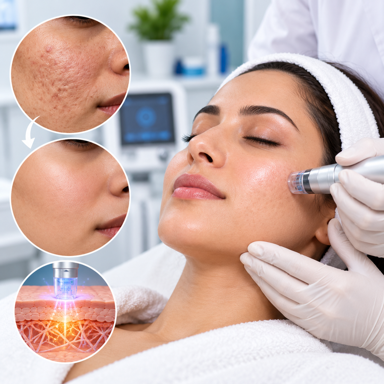 Acne scar treatment in Roorkee at Dr Hera's Skin and Hair Clinic