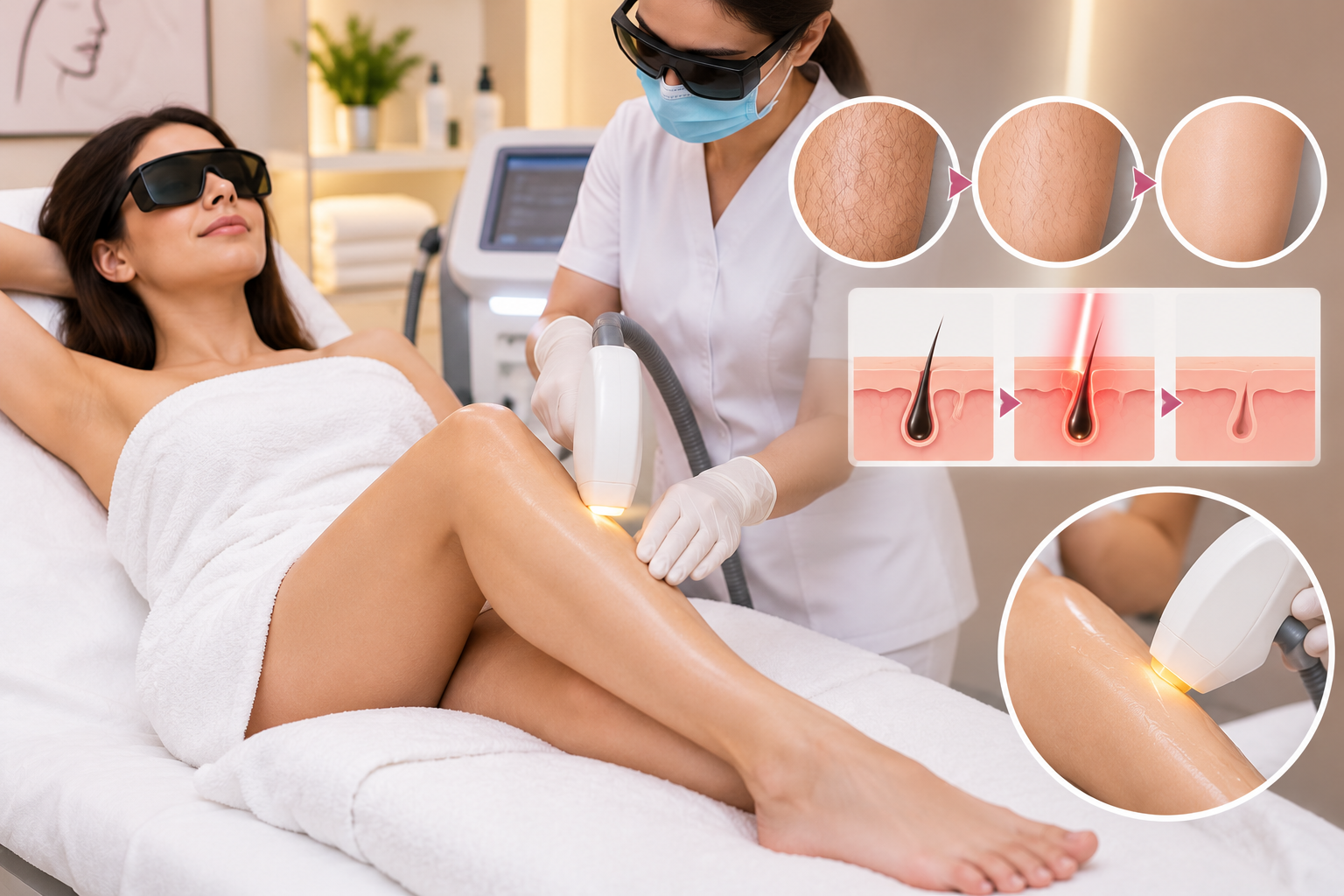 Laser hair removal in Roorkee at Dr Hera's Skin and Hair Clinic