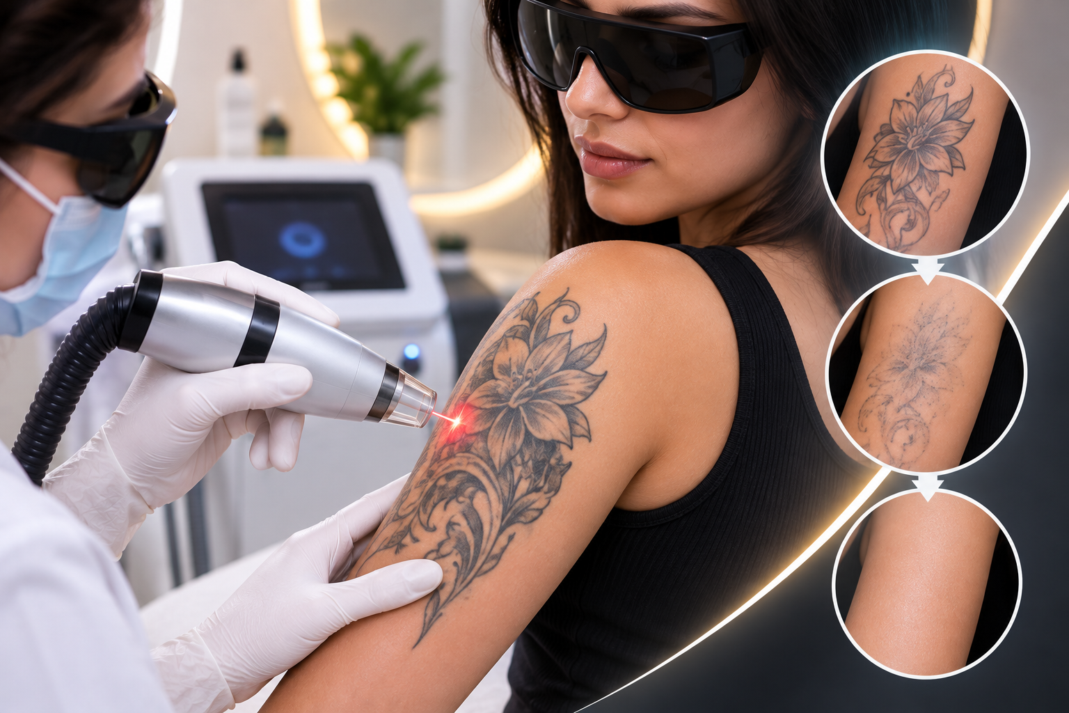 Laser tattoo removal in Roorkee at Dr Hera's Skin and Hair Clinic