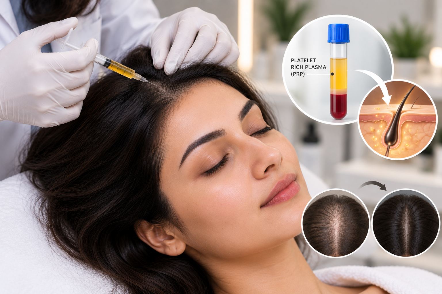 PRP treatment in Roorkee for hair loss