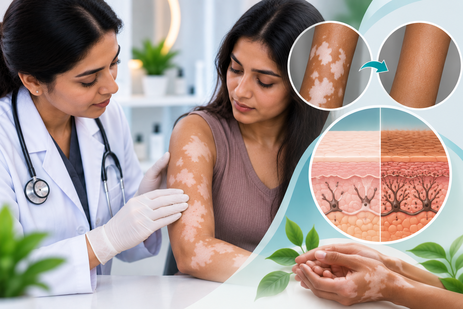 Vitiligo treatment in Roorkee at Dr Hera's Skin and Hair Clinic