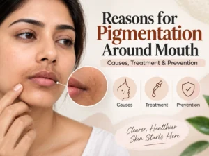 reasons for pigmentation around mouth